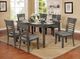 Furniture of America® Hillsview 2-Piece Gray Dining Side Chair Set-3