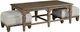 Hammary® Maribelle 3-Piece Brown Nesting Coffee Table Set-2
