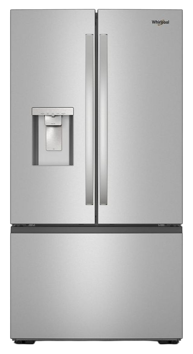 Whirlpool® 36" 29.6 Cu. Ft. Fingerprint Resistant Stainless Steel French Door Refrigerator with In-Door Water and Ice Maker-0