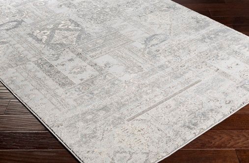 Surya Amadeo Gray Sample 18" Rug-2