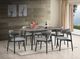 ACME Furniture Lanae Natural Dining Table with Black Base-1