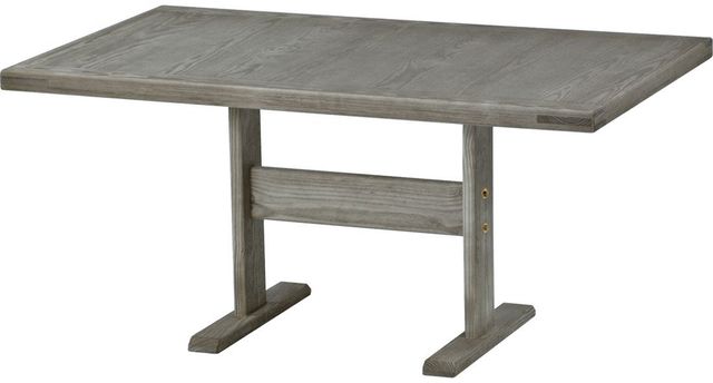 Crate Designs™ Furniture Storm Lacquer Top Dining Table-0