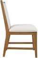 Jofran Inc. Sierrafina Beige/Brown Upholstered Back Chair-3