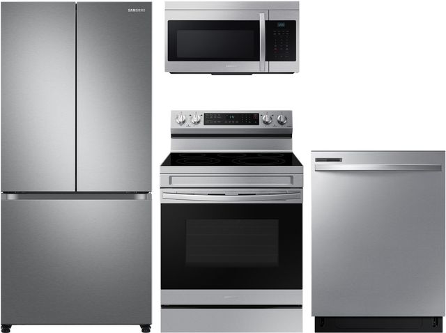 Samsung 4 Piece Stainless Steel Kitchen Package-0