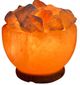 A & B Home Pink Himalayan Salt Lamp with Crystal Chunk Shape and Wooden Base-1