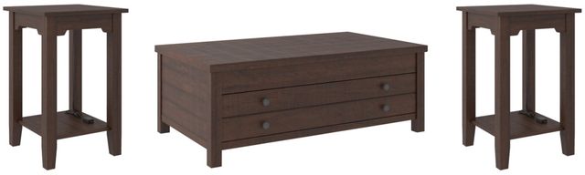 Signature Design by Ashley® Camiburg 3-Piece Warm Brown Living Room Tables Set-0