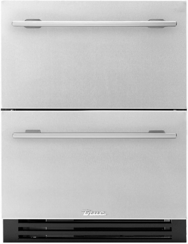 True® 5.0 Cu. Ft. Stainless Steel Refrigerator Drawer-0