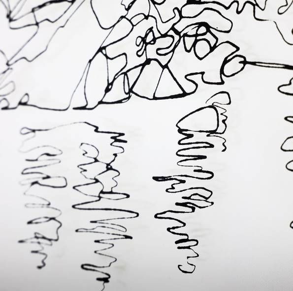 YHD Blurred Lines I Wall Art-2