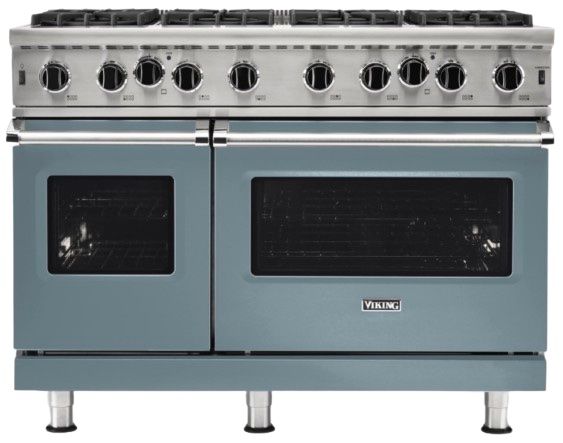 Viking® 5 Series 48” November Sky Pro Style Liquid Propane Gas Range