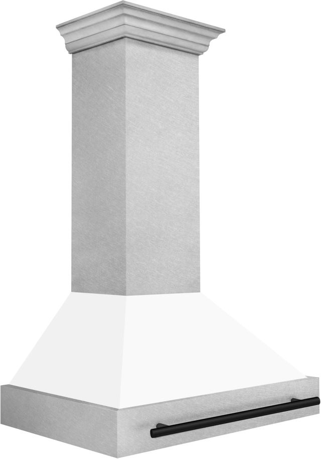 ZLINE Autograph Edition 36" White Matte Wall Mounted Range Hood-2
