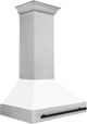 ZLINE Autograph Edition 36" White Matte Wall Mounted Range Hood-2