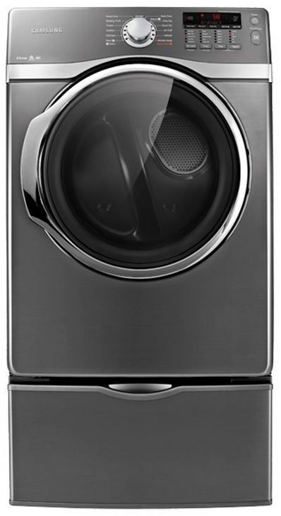 Samsung Front Load Gas Dryer-Platinum-0