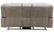 Homelegance® Harriette Beige Double Manual Reclining Loveseat with Center Console-3