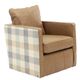 Best® Home Furnishings Field & Stream Home Heidi Umber Leather Swivel Glider Chair-2