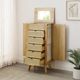 Powell® Claudette Natural Jewelry Armoire-1