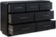 Signature Design by Ashley® Rowanbeck Black Dresser-3