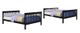 Coaster® Chapman Black Full/Full Youth Bunk Bed-1
