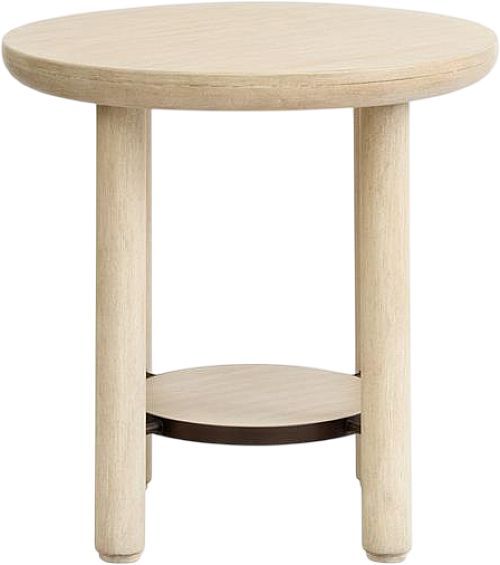 Magnussen Home® Sunset Cove Sanibel Brown Round End Table-1