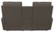 La-Z-Boy® Liam Mocha Power Wall Reclining Loveseat with Console, Headrest, and Lumbar-3