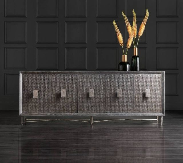 Hooker® Furniture Melange Keenan Dark Wood Credenza-1
