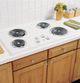 GE® 36" Electric Cooktop-White-0