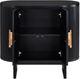 Crestview Paloma Black 2-Door Cabinet-3