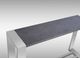 VIG Furniture Modrest Fauna Elm Gray/Stainless Steel Console Table-1