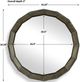 Uttermost® Neve Bronze Round Mirror-2