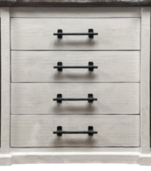 Million Dollar Rustic Greek Brown/White Buffet-2