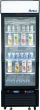 Atosa® 11.1 Cu. Ft. Black Stainless Steel Freestanding Commercial Refrigerator.-0