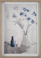 Uttermost® Julie Denise Blue Flowers In Vase Framed Print-0