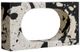Uttermost® Nouveau Black/White Coral Stone Sculpture-2