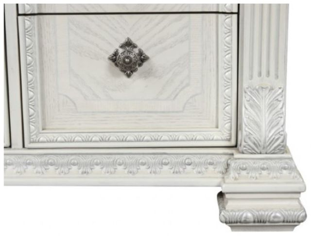 Furniture of America® Promenade Wire Brushed White Chest-4