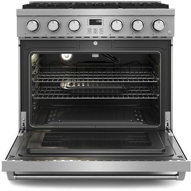 Thor Kitchen® A-Series 36" Stainless Steel Pro Style Natural Gas Range-1