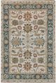 Feizy Bhatia Ivory/Medium Blue 5' x 8' Rug-0