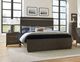 Homelegance® Bellamy Dark Brown Queen Panel Bed-1