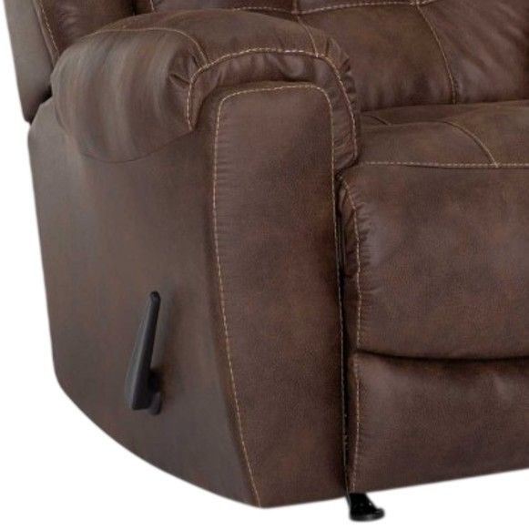 Franklin™ Clyde Ford Chocolate Manual Rocker Recliner-2