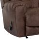 Franklin™ Clyde Ford Chocolate Manual Rocker Recliner-2