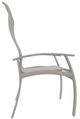 Telescope Casual Belle Isle Abalone/Storm Aluminum/Fabric Outdoor Sling Supreme Arm Chair with Cape Gray Rustic Polymer Arm Accent-2