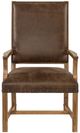 Hooker® Furniture Big Sky Seville Timber/Vintage Natural Host Dining Chair-2