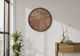 Monarch Specialties Inc. Brown 20" Wall Clock-1