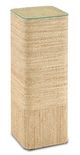 Currey & Company Malibay Natural Pedestal-0