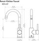 ZLINE Renoir Brushed Nickel Single Handle Kitchen Faucet-4