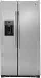 GE® 36". 21.9 Cu. Ft. Stainless Steel Counter Depth Side By Side Refrigerator-0