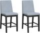 Emerald Home Madison 2-Piece Modern Gray Counter Gathering Stool Set-0