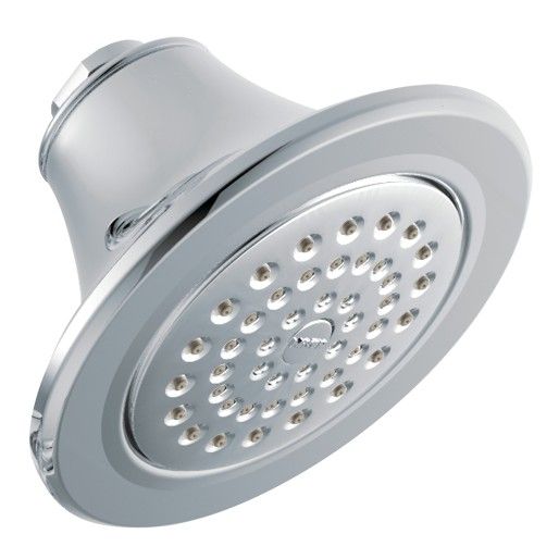Moen® Chrome One-Function 5.88" Diameter Spray Head Standard-0
