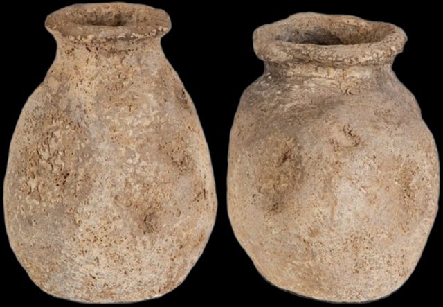 Uttermost® Ancient Echos 2-Piece Aged Brown Vase Set-3