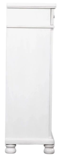 Signature Design by Ashley® Rowlenstown Antique White 5-Drawer Chest-4