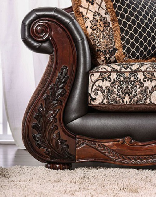 Furniture of America Jamael Sofa - Thumbnail 2