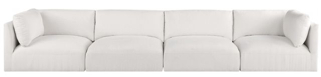 Meridian Furniture Ease 4-Piece Cream Modular Sofa-1